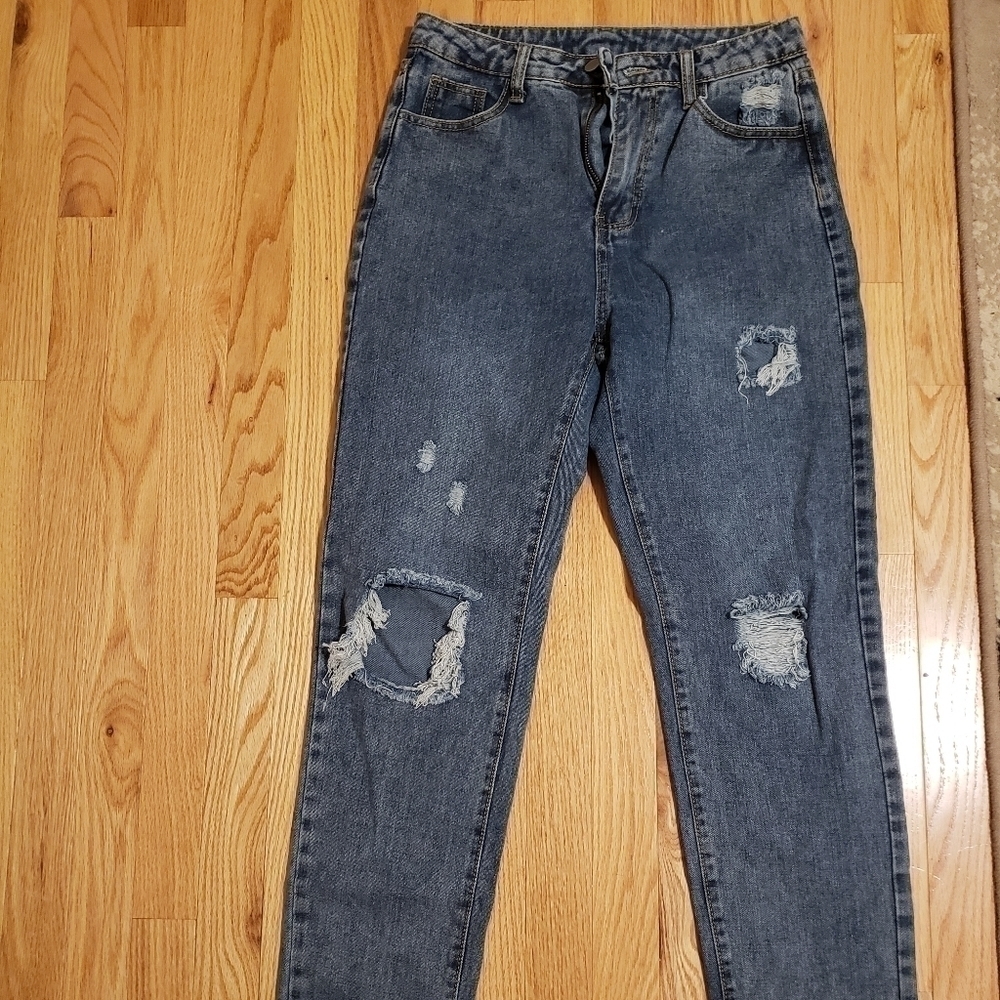 𝅺SHEIN Straight Jean's